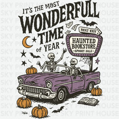 It’s The Most Wonderful Time of Year Halloween Ready to Press DTF Transfer