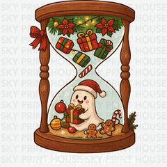 Just Waiting For Christmas - Christmas Ready to Press DTF Transfer