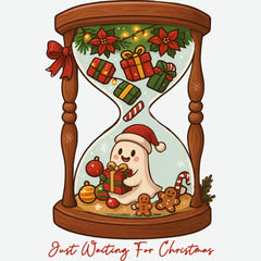 Just Waiting For Christmas - Christmas Ready to Press DTF Transfer