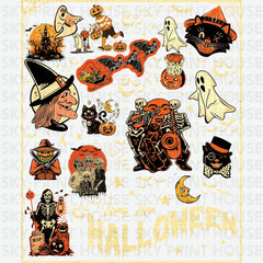 Long Live Halloween – Vintage Spooky Collage - Ready to Press DTF Transfer