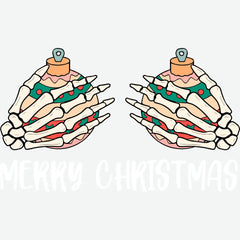 Merry Christmas - Christmas Ready to Press DTF Transfer