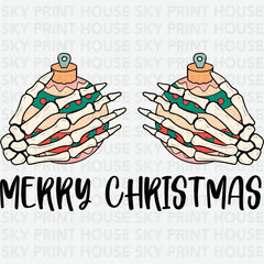 Merry Christmas - Christmas Ready to Press DTF Transfer
