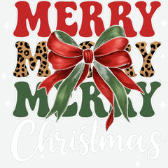Merry Christmas - Christmas Ready to Press DTF Transfer