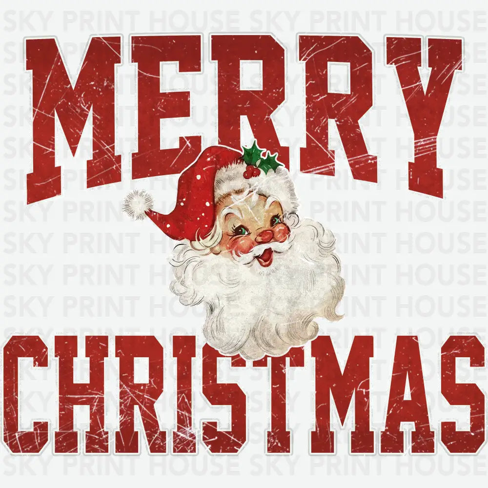 Merry Christmas Santa - Christmas Ready to Press DTF Transfer