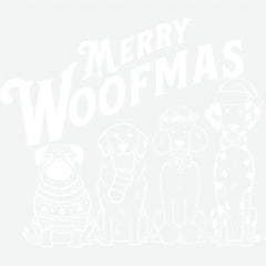 Merry Woofmas - Christmas Ready to Press DTF Transfer