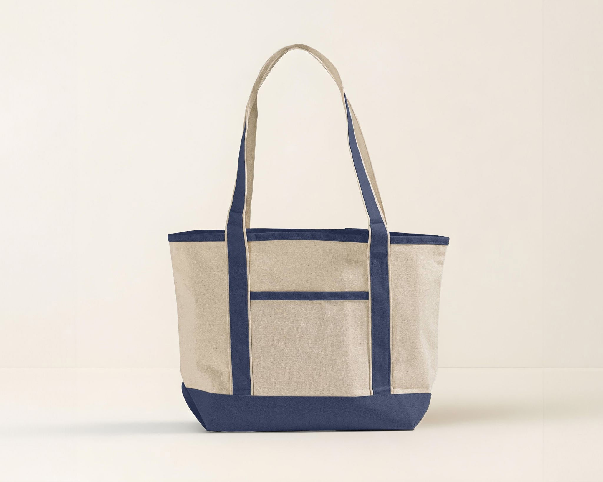 Blank Deluxe Canvas Tote Bag — 12 oz Cotton