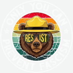 Only You Can Prevent Fascism Political Ready to Press DTF Transfer