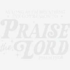 Praise the Lord Religious Ready to Press DTF Transfer