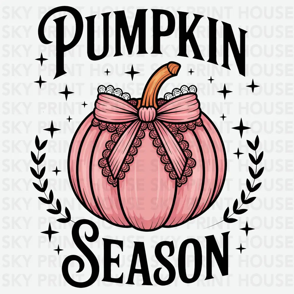 Pumpkin Season - Halloween Ready to Press DTF Transfer