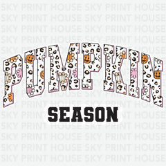 Pumpkin Season - Halloween Ready to Press DTF Transfer