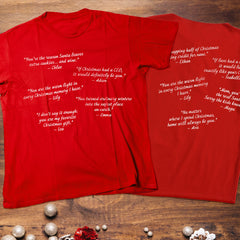Custom Christmas T-shirt with Mystery Gift Note