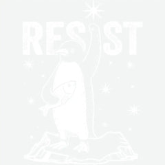 Resist Penguin Activism Political Ready to Press DTF Transfer