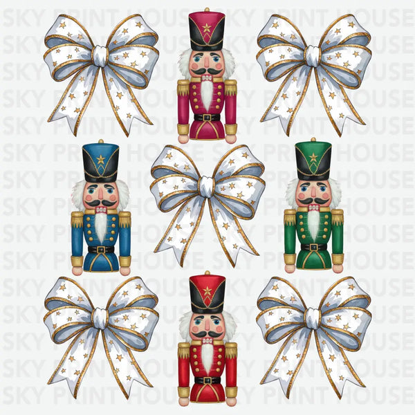 Retro Holiday Nutcracker - Christmas Ready to Press DTF Transfer