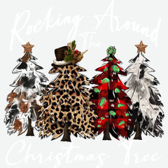 Rocking Around The Christmas Tree - Christmas Ready to Press DTF Transfer