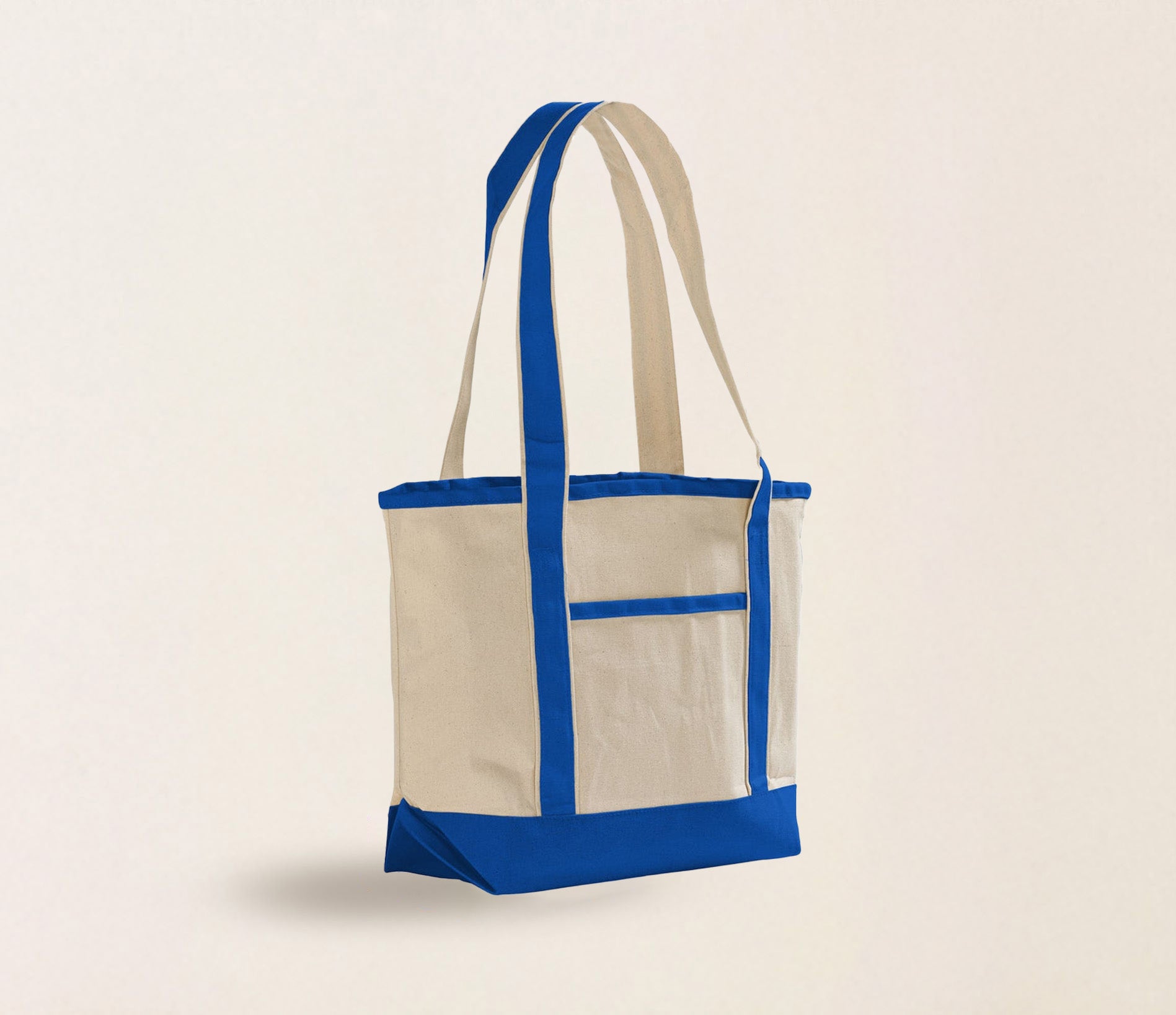 Blank Deluxe Canvas Tote Bag — 12 oz Cotton