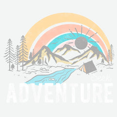 Seek Adventure Camping Ready to Press DTF Transfer