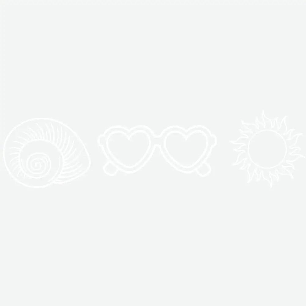 Shell Sunglasses Sun Summer Ready to Press DTF Transfer