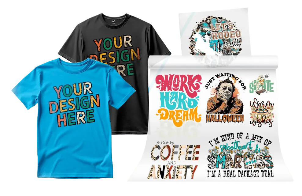 DTF Transfers Custom Tshirt Print Shop