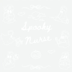 Spooky Nurse - Halloween Ready to Press DTF Transfer
