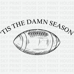 Tis The Damn Season Game Day Ready to Press DTF Transfer