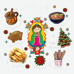 Tis the Season Latina Christmas - Christmas Ready to Press DTF Transfer