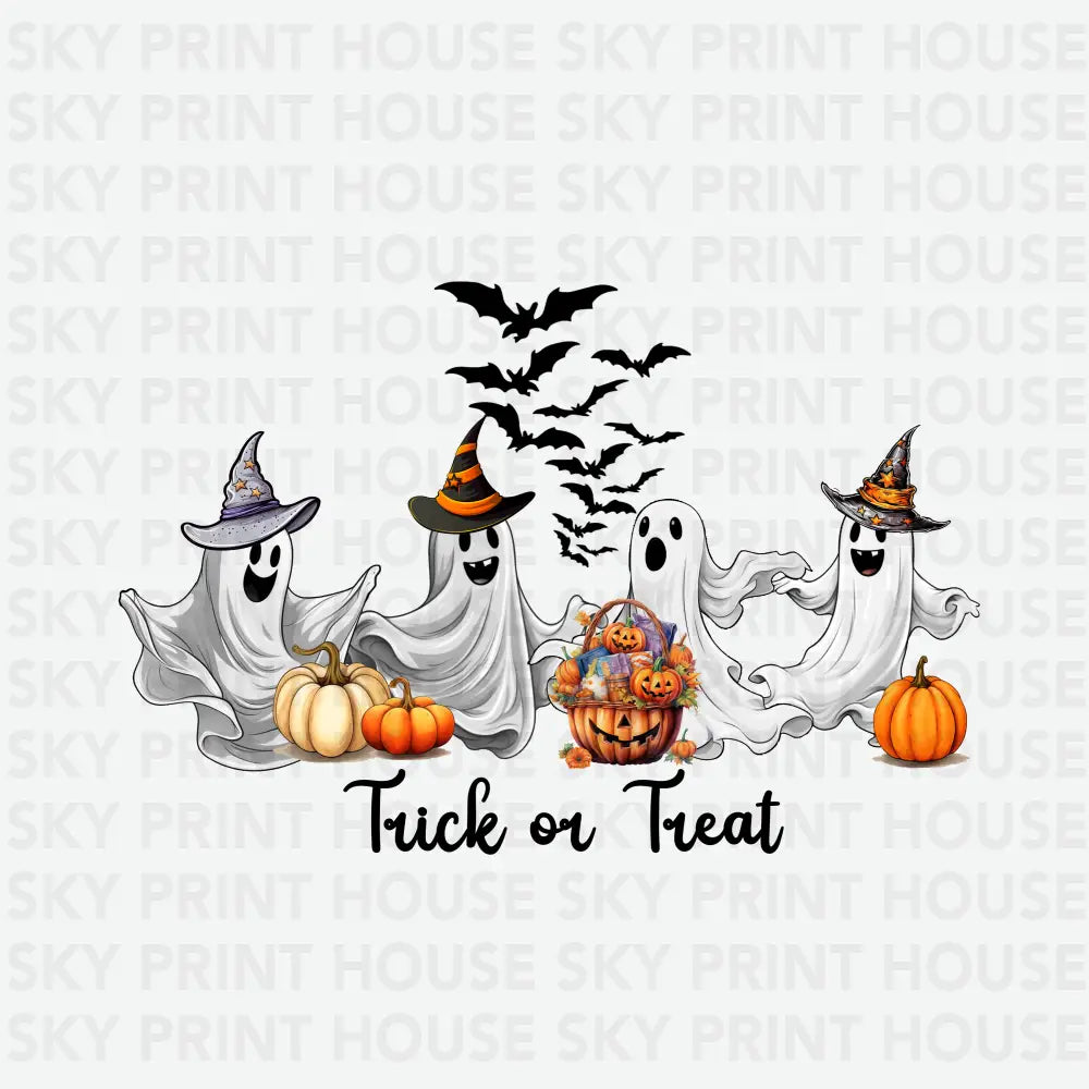 Trick or Treat - Halloween Ready to Press DTF Transfer