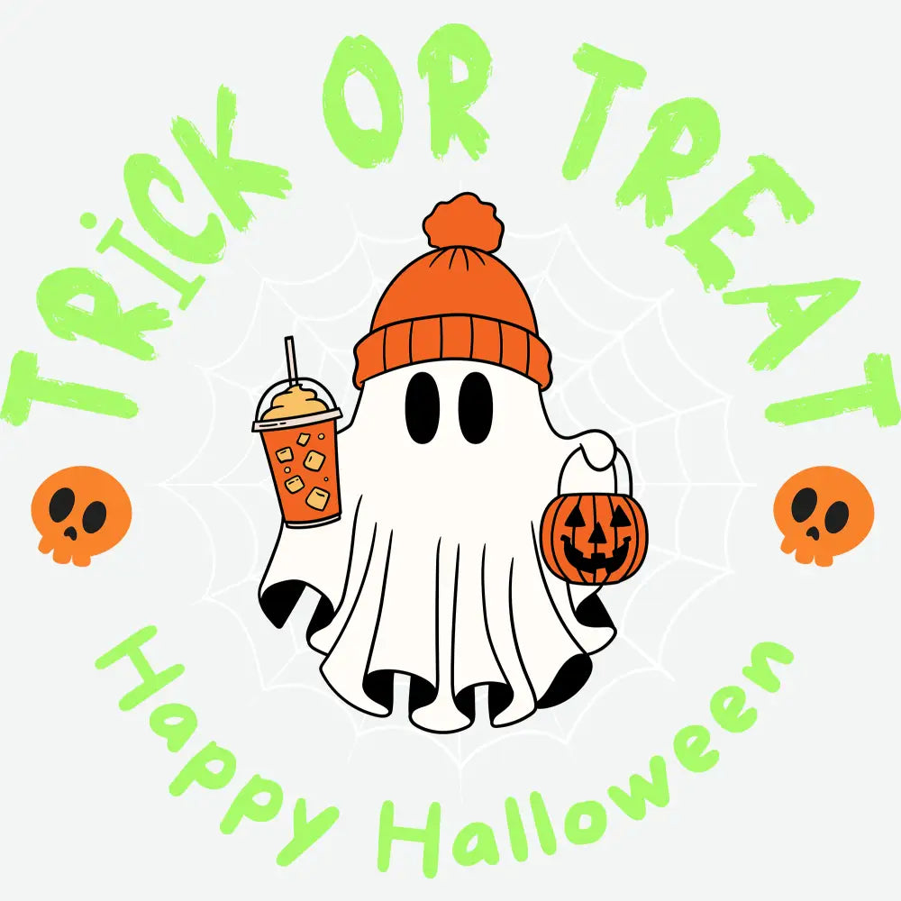 Trick Or Treat Happy Halloween - Ready to Press DTF Transfer