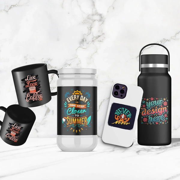 Custom Size UV Stickers