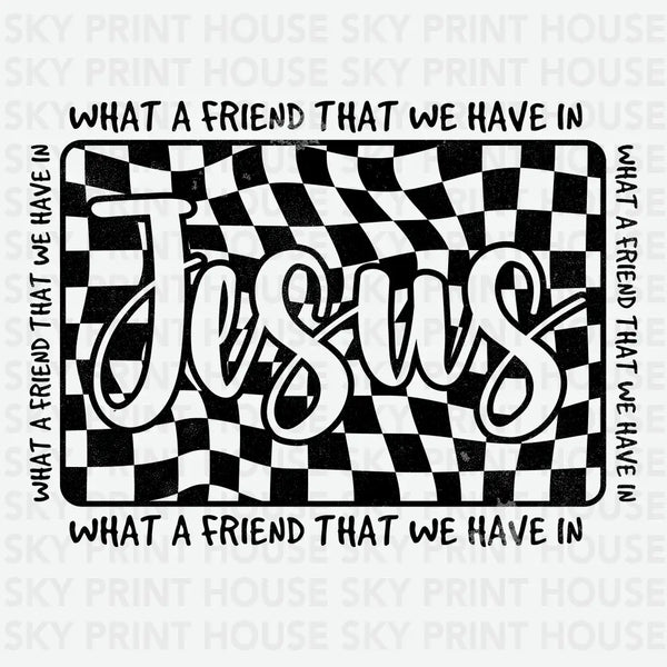 What a Friend That We Have in Jesus - Religious Ready to Press DTF Transfer