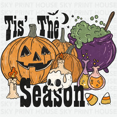Witch’s Potion & Pumpkins Halloween - Ready to Press DTF Transfer