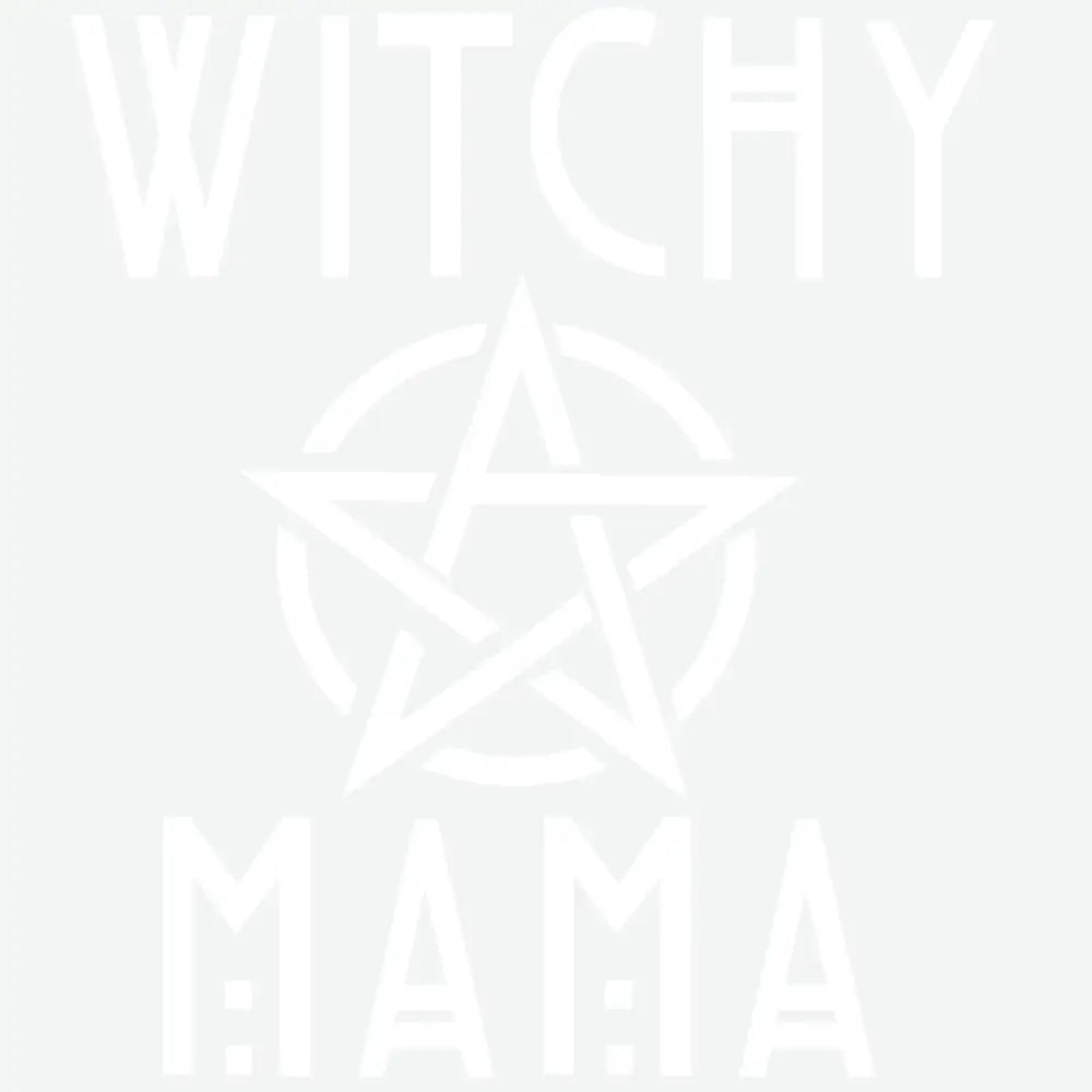 Witchy Mama Pentagram Halloween Ready to Press DTF Transfer